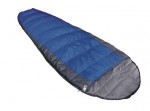 spací pytel Ellipse 250L, tm. šedá - modrá, doprodej