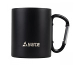 nerez Hrnek s karabinkou COLOR, 0,3 L