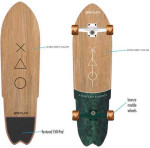 skateboard Cruiser Board - 70 cm, SP202