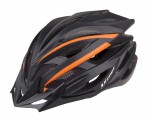 cyklo přilba Zamora, černo-oranžová matná, 03039