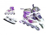 nastavitelné brusle combi HOKEY 2v1, 27404