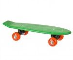plastový skateabord Alwi, zelená, 7396-1