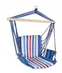 houpací závěsné křeslo RELAX, bavlna, 103 x 56 cm, 31014