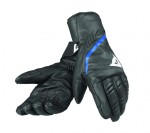 kožené zimní rukavice SPEEDCARVE GLOVE, black-white-blue, doprodej