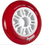 in line kolečka Spinner Red, 100 mm, 3ks, 905440