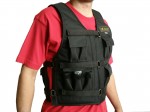 zátěžová vesta PROFI, 24 kapes, prázdná