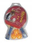 pálka na stolní tenis set master, 3741