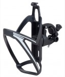 košík plast na řídítka, černo-modrá,  27610