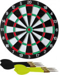 šipky s terčem Michael van Gerwen flocked Dartboard, 43 cm, set, 000060