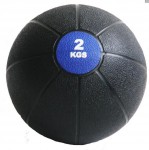 míč medicinbal plast 2 kg, černý, 3948A