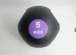 míč medicinbal DUAL GRIP, 5 kg, 3988B