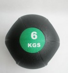 míč medicinbal DUAL GRIP,  6 kg, 3989B
