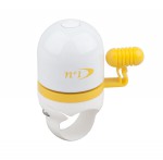 zvonek Plus Capsule, bílo-žlutá, 28008