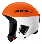 lyžařská helma - přilba Downhill Comp, orange-white, 18/19