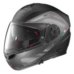 moto helma  N104 Absolute Tech N-Com, Flat Black, 06920