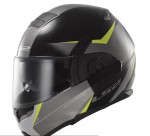 výklopná moto přilba Convert Hawk, černo-žlutá, 503932054