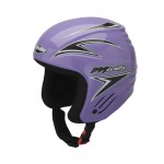 dětská lyžařská helma - přilba PRO-RENT, lilac