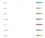 násadky Supergrip Ignite Midi, sada, 3 ks