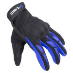 moto rukavice GS-9044, modro-černá, 12935