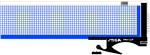 síťka + držák (set) na stolní tenis Pro Clip