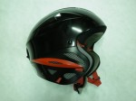 lyžařská - snowboard helma Para, black-red, A9027234grey matt, doprodej