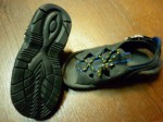 dámské sandále MAJOR, MQ-537, black-blue, doprodej