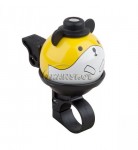 zvonek mini Fido, černo-žlutá, 28032