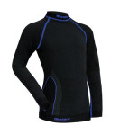 junior funkční triko Boys long sleeve, anthracite