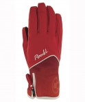 dámské zimní rukavice CHRISTIE SOFTSHELL, red, doprodej
