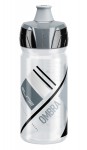cyklo láhev Ombra 0,55 L, čirá - šedé logo, 26260