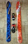 dětské lyže TRX + vázání S 2.5, set, doprodej