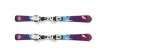 dětské lyže LITTLE BELLE FDT + vázání JR 4.5, violet-mint, set, doprodej