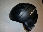 lyžařská helma - přilba BONFIRE, black mat, doprodej