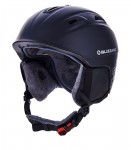 lyžařská helma-přilba DEMON, black matt
