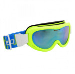 lyžařské brýle 907 MDAZO, neon green matt, smoke2, blue mirror