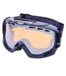 lyžařské brýle 911 MDAVZFO, black metallic, amber2-3, silver mirror