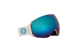 lyžařské brýle 999 MDAVZSWO, white shiny, carl zeiss smoke lens B20 + full revo ice blue