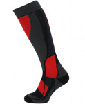 lyžařské ponožky Compress 120 ski socks, black-grey-red