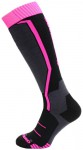 lyžařské ponožky Viva Allround ski socks, black-anthracite-magenta