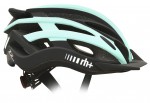 dámská cyklo helma 2in1, matt black/matt water green