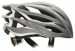 cyklo helma ZW, matt medium silver/matt silver