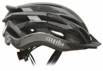 cyklo helma 2in1, shiny anthracite metal/shiny print honeycombe