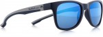 sluneční brýle Sun glasses, INDY-003, matt dark blue/matt grey temple-smoke with blue REVO, 51-20-145