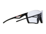 sluneční brýle FUSE-01X, black/chrom-x, inner photocromic lens, outer clear lens with red mirror, cat. S1-S3