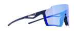 sluneční brýle STUN-03, blue/ smoke with blue mirror
