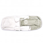 transportní obal na lyže BAG FOLDABLE SKI BAG, white, doprodej