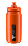 láhev Fly 0,55 L, oranžová, černé logo, 26256
