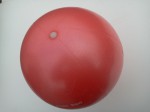 míč overball UN 2023, červený, 2058
