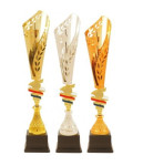 sportovní poháry PLT202, 1. až 3. místo