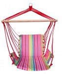 houpací závěsné křeslo RELAX, bavlna, 103 x 56 cm, 31014